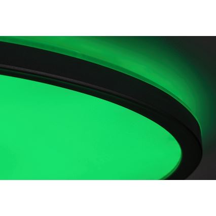Rabalux - LED loftlampe dæmpbar RGB-farver LED/22W/230V Wi-Fi Tuya + fjernbetjening