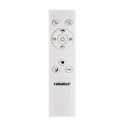 Rabalux - LED loftlampe dæmpbar RGB-farver LED/22W/230V Wi-Fi Tuya + fjernbetjening