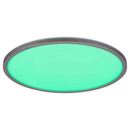 Rabalux - LED loftlampe dæmpbar RGB-farver LED/22W/230V Wi-Fi Tuya + fjernbetjening