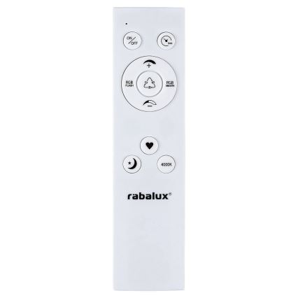 Rabalux - LED loftlampe dæmpbar RGB-farver LED/22W/230V Wi-Fi Tuya + fjernbetjening