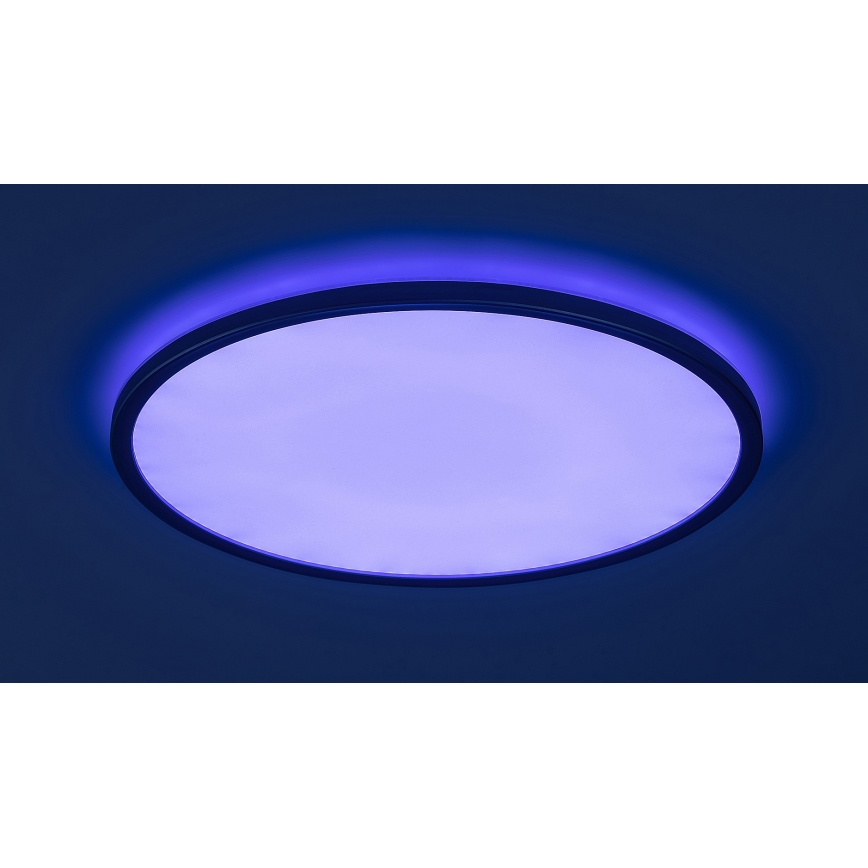 Rabalux - LED RGB Dæmpbar loftlampe LED/22W/230V Wi-Fi Tuya + fjernbetjening