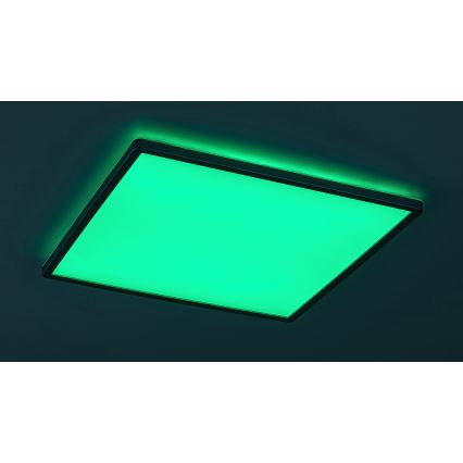Rabalux - LED RGB Dæmpbar loftlampe LED/22W/230V Wi-Fi Tuya + fjernbetjening 42x42 cm