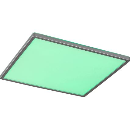 Rabalux - LED RGB Dæmpbar loftlampe LED/22W/230V Wi-Fi Tuya + fjernbetjening 42x42 cm