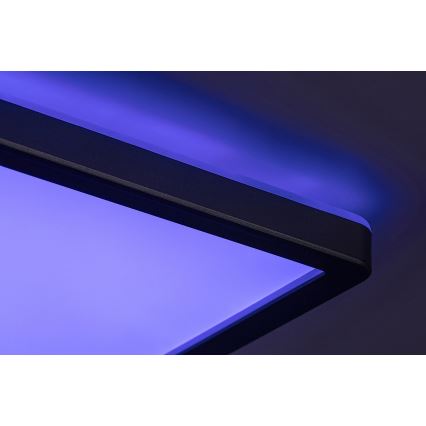 Rabalux - LED RGB Dæmpbar loftlampe LED/22W/230V Wi-Fi Tuya + fjernbetjening 42x42 cm