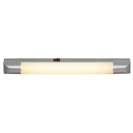 Rabalux - LED underskabslampe BAND LIGHT 1xG13/10W/230V 39,5 cm sølvfarvet