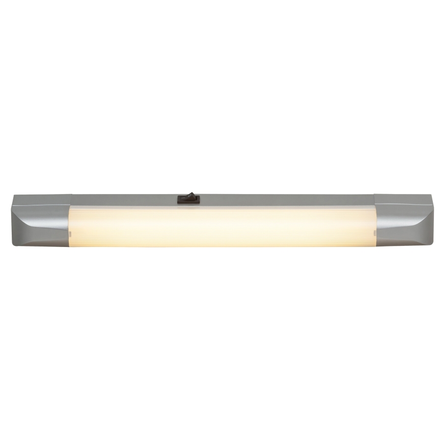 Rabalux - LED underskabslampe BAND LIGHT 1xG13/10W/230V 39,5 cm sølvfarvet