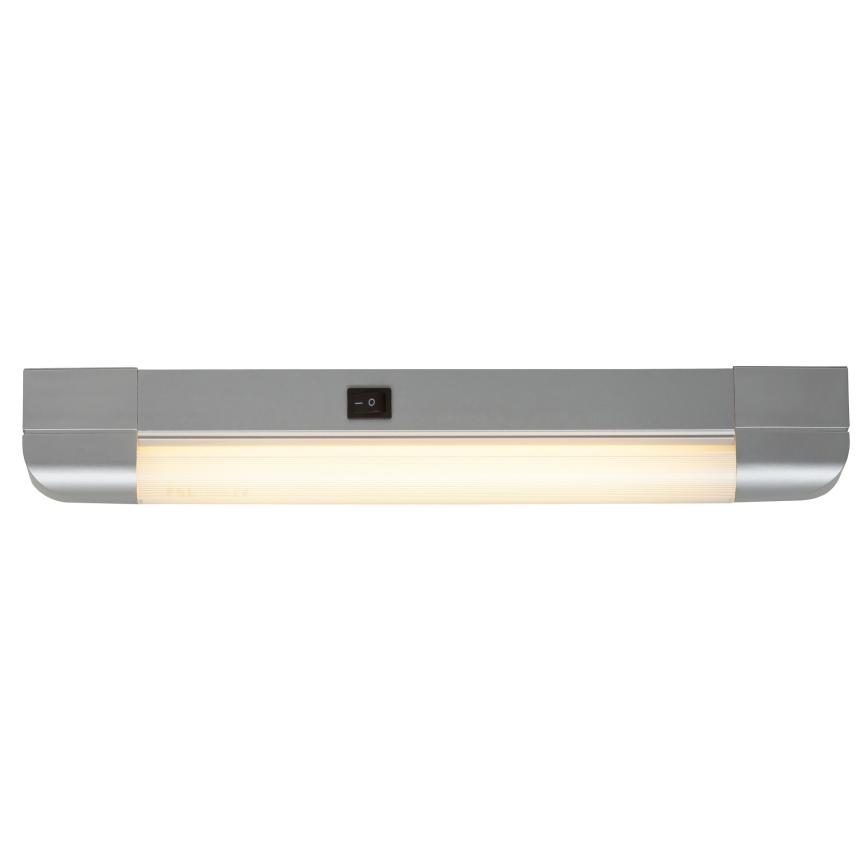 Rabalux - LED underskabslampe BAND LIGHT 1xG13/10W/230V 39,5 cm sølvfarvet