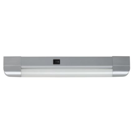 Rabalux - LED underskabslampe BAND LIGHT 1xG13/10W/230V 39,5 cm sølvfarvet