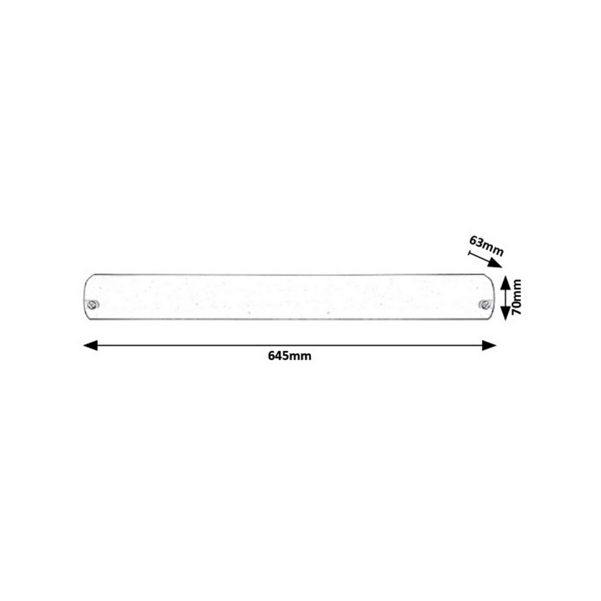 Rabalux - LED underskabslampe til køkken LED/14,5W/230V