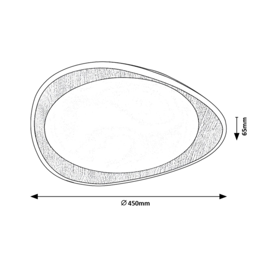Rabalux - LED loftlampe LED/24W/230V