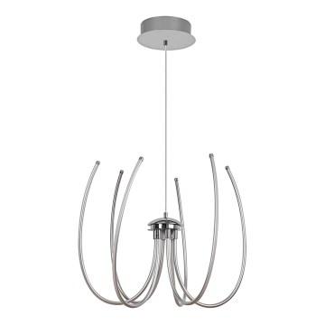 Rabalux 2434 - LED lysekrone ALISHA LED/62W/230V sølv