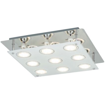 Rabalux - LED loftlampe NAOMI 9xGU10/5W 38x38 cm