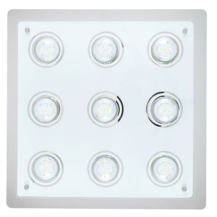 Rabalux - LED loftlampe NAOMI 9xGU10/5W 38x38 cm