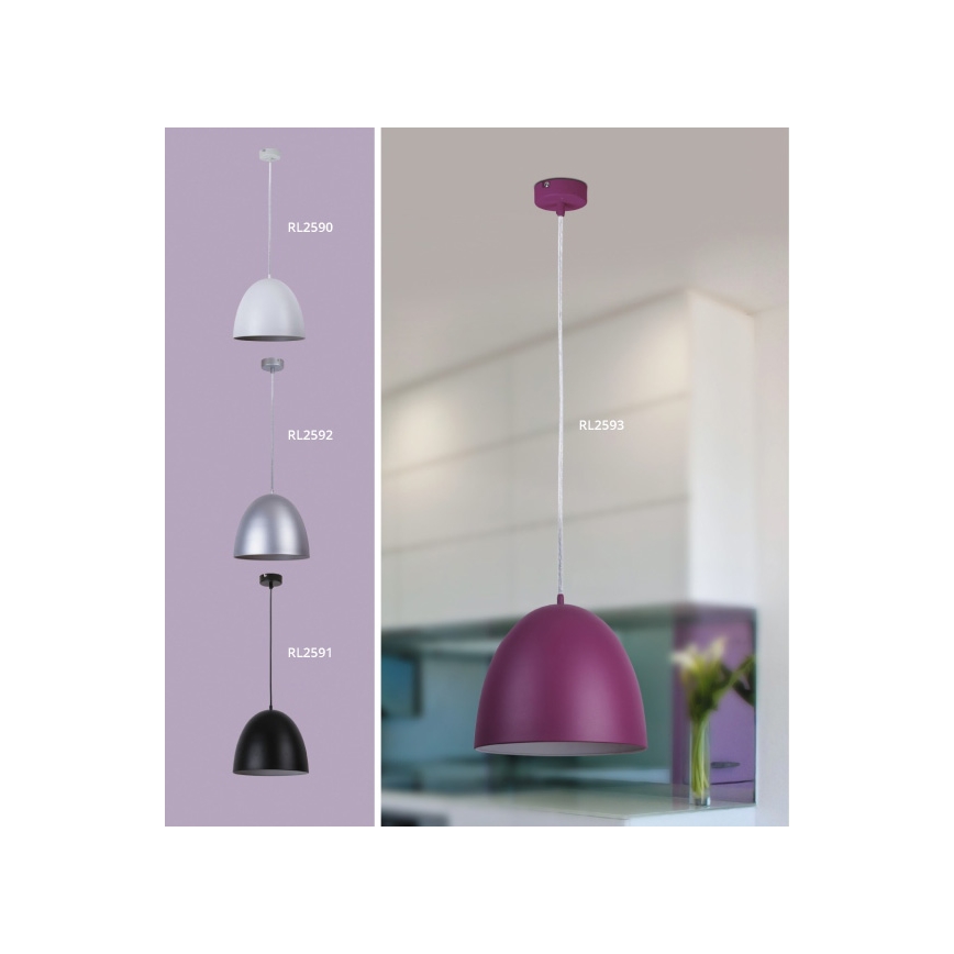 Rabalux 2590 - Lysekrone OLIVIA 1xE27/60W/230V