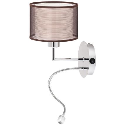 Rabalux - Væglampe E27/60W + LED/1W