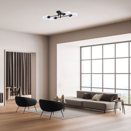 Rabalux - Overflademonteret lysekrone 4xE27/40W/230V 21,5x82 cm