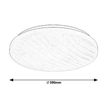 Rabalux - LED lysdæmper loftslampe LED/24W/230V
