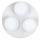 Rabalux - LED loftsbelysning 3xLED/6W/230V hvid