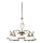 Rabalux 2755 - Lysekrone ELISETT 5xE27/60W/230V