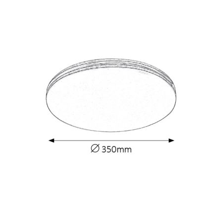 Rabalux - LED loftsbelysning 1xLED/18W/230V