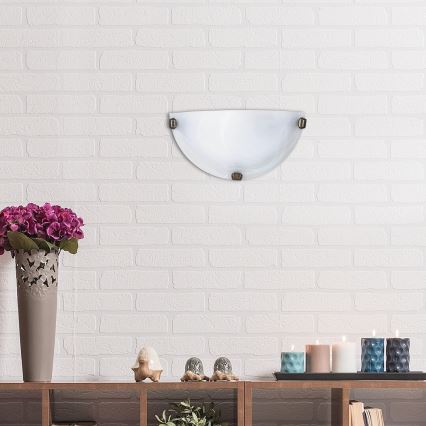 Rabalux - Væglampe 1xE27/60W/230V alabasterglas