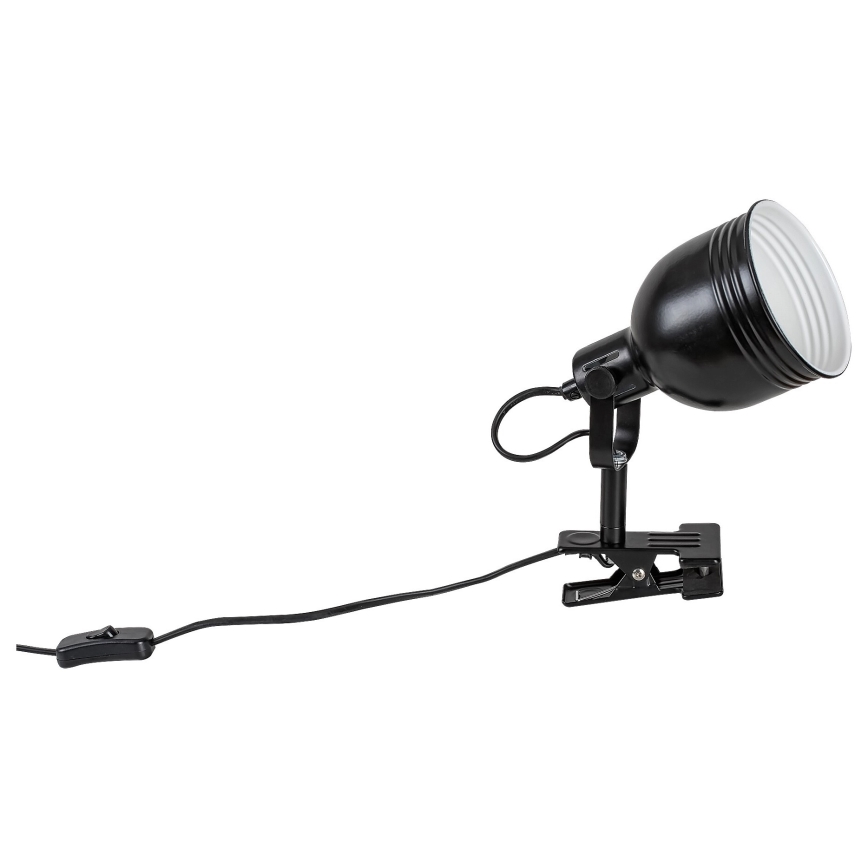 Rabalux - Spotlampe with a clip 1xE14/25W/230V sort