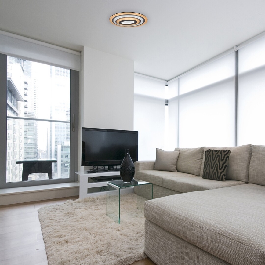 Rabalux - LED-dæmpbar loftlampe LED/41W/230V + fjernbetjening Ø 53 cm