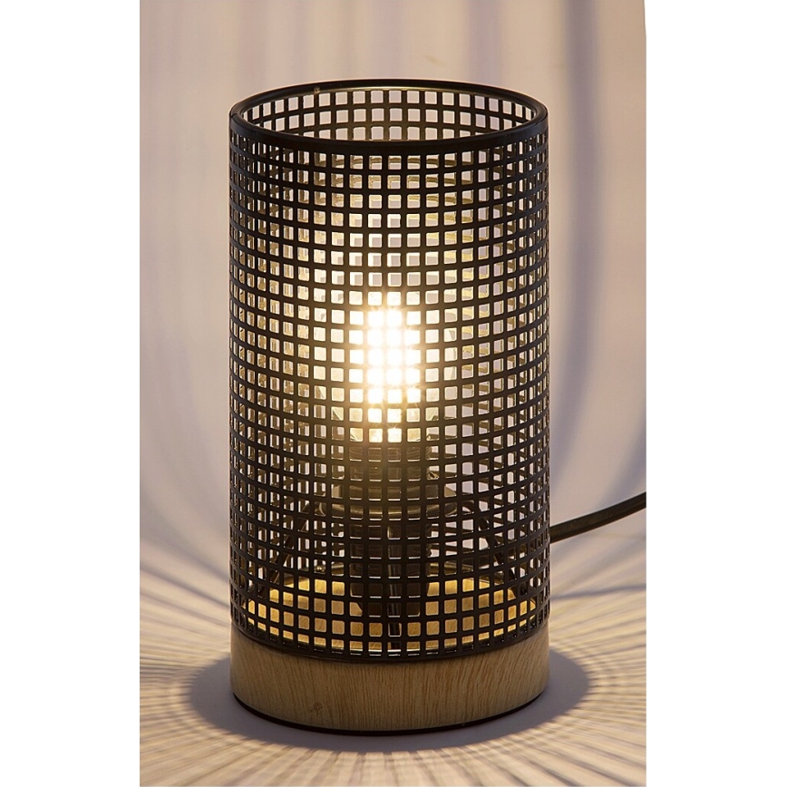 Rabalux - Bordlampe 1xE14/25W/230V bøg