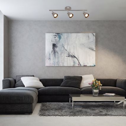 Rabalux - Spotlampe 3xGU10/50W/230V