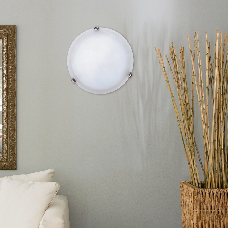 Rabalux - Loftlampe 1xE27/60W/230V alabasterglas