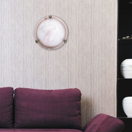 Rabalux - Loftlampe 1xE27/60W/230V alabasterglas