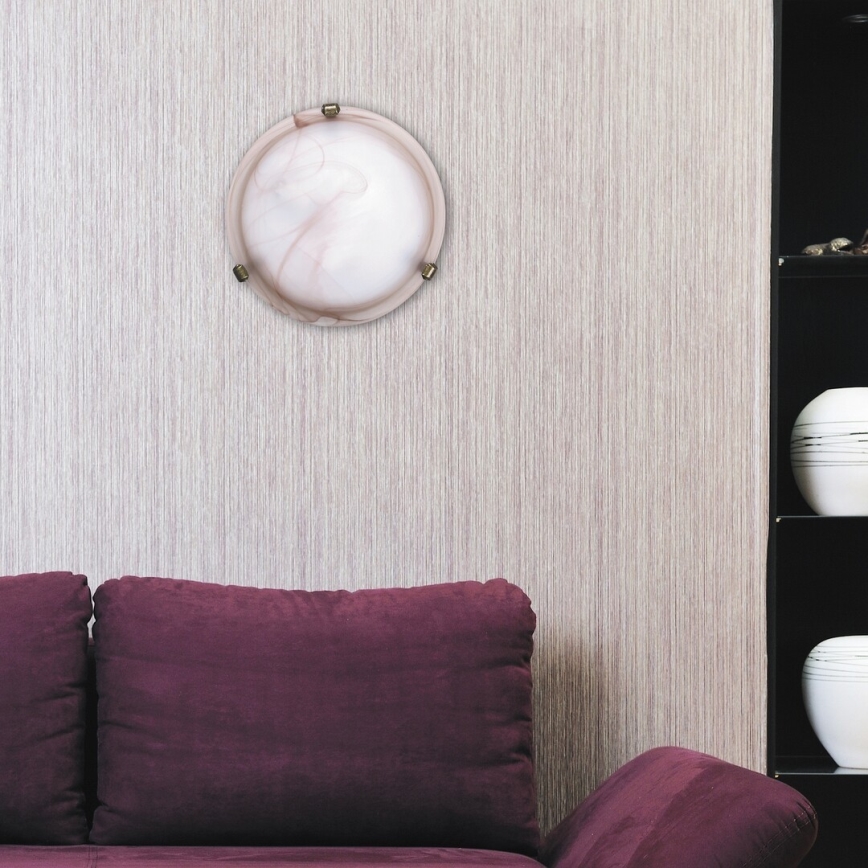 Rabalux - Loftlampe 1xE27/60W/230V alabasterglas