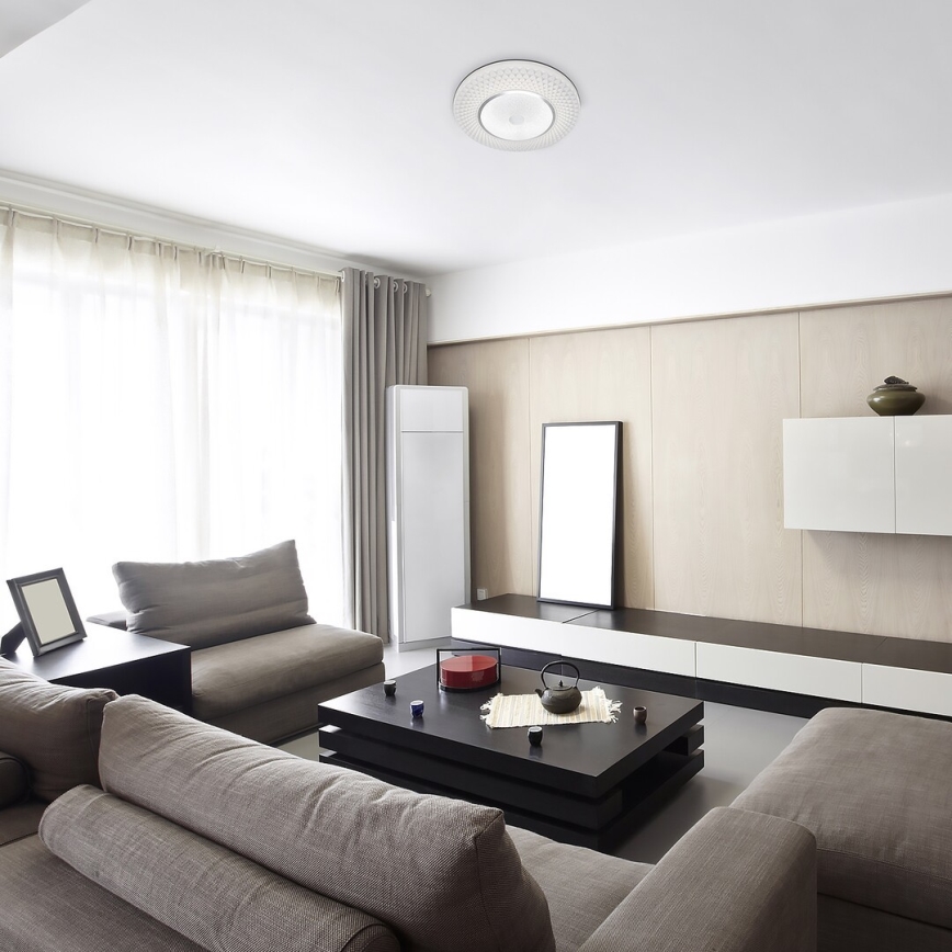 Rabalux - LED-dæmpbar loftlampe LED/72W/230V 3000-6500K + fjernbetjening Ø 48 cm