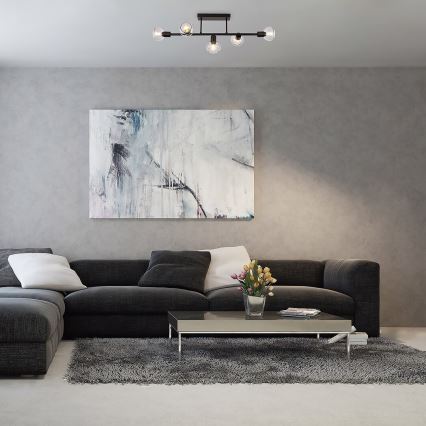 Rabalux - Loftlampe 5xE14/40W/230V