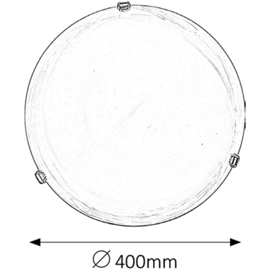 Rabalux - Loftlampe 2xE27/60W/230V med alabasterglas