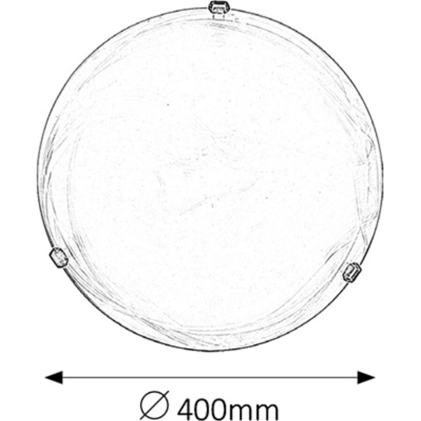Rabalux - Loftlampe 2xE27/60W/230V med alabasterglas