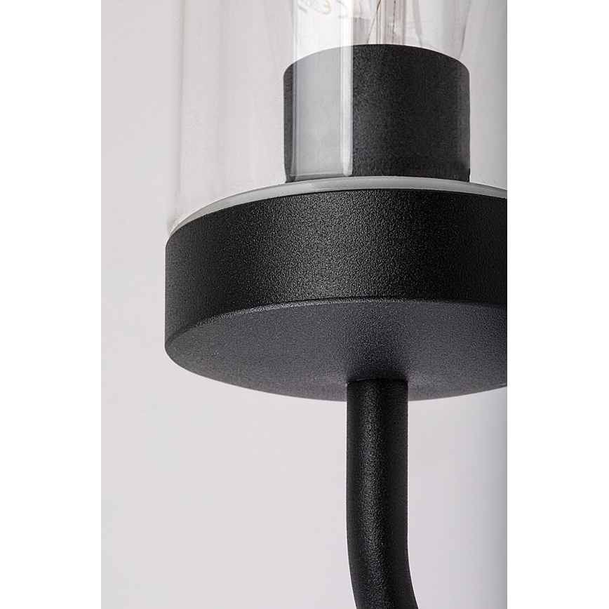 Rabalux - Væglampe til badeværelse 1xE27/60W/230V IP44 sort