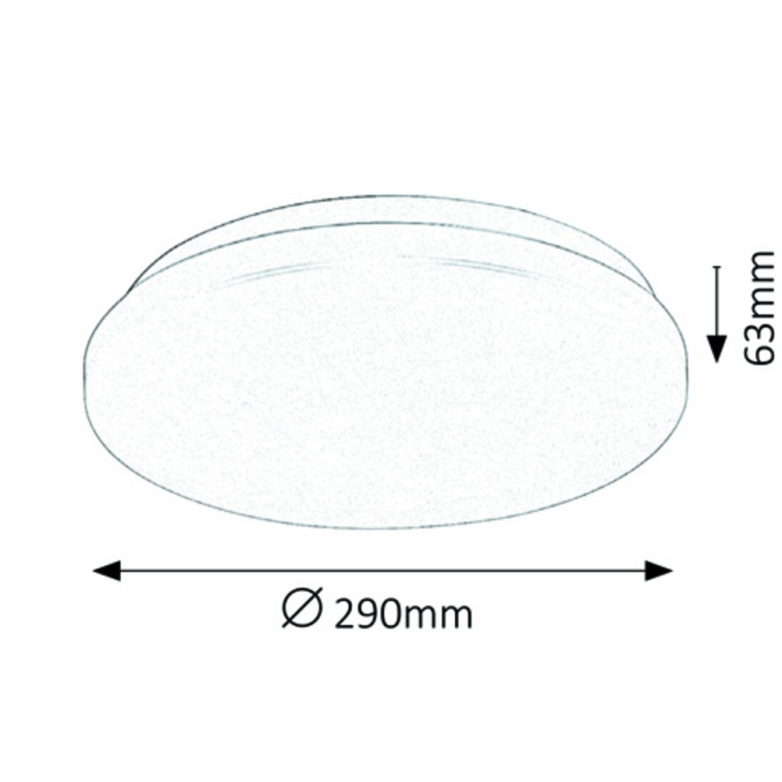Rabalux - LED loftsbelysning 1xLED/20W/230V