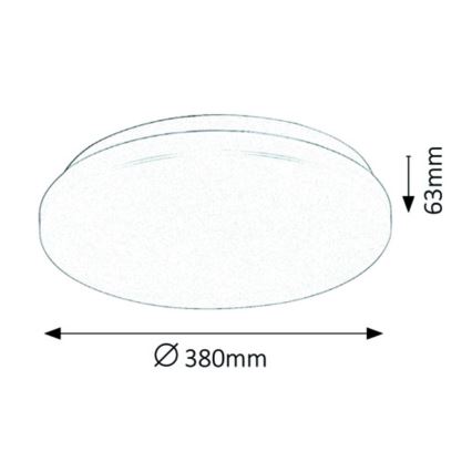 Rabalux - LED loftsbelysning LED/32W/230V