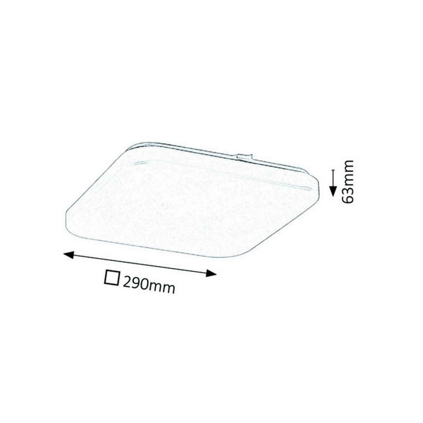 Rabalux - LED loftsbelysning 1xLED/20W/230V