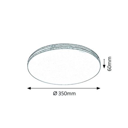 Rabalux - LED loftsbelysning LED/18W/230V