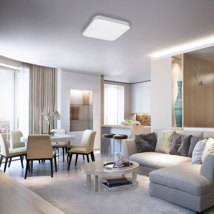 Rabalux - LED loftarmatur LED/36W/230V kvadratisk 53x53 cm