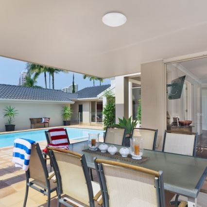 Rabalux - LED loftlampe til badeværelse med sensor LUCAS LED IP44