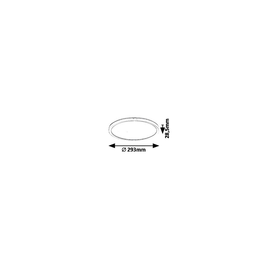 LED loftsbelysning LED/18W/230V