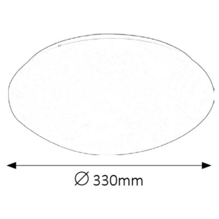 Rabalux - LED loftsbelysning LED/18W/230V