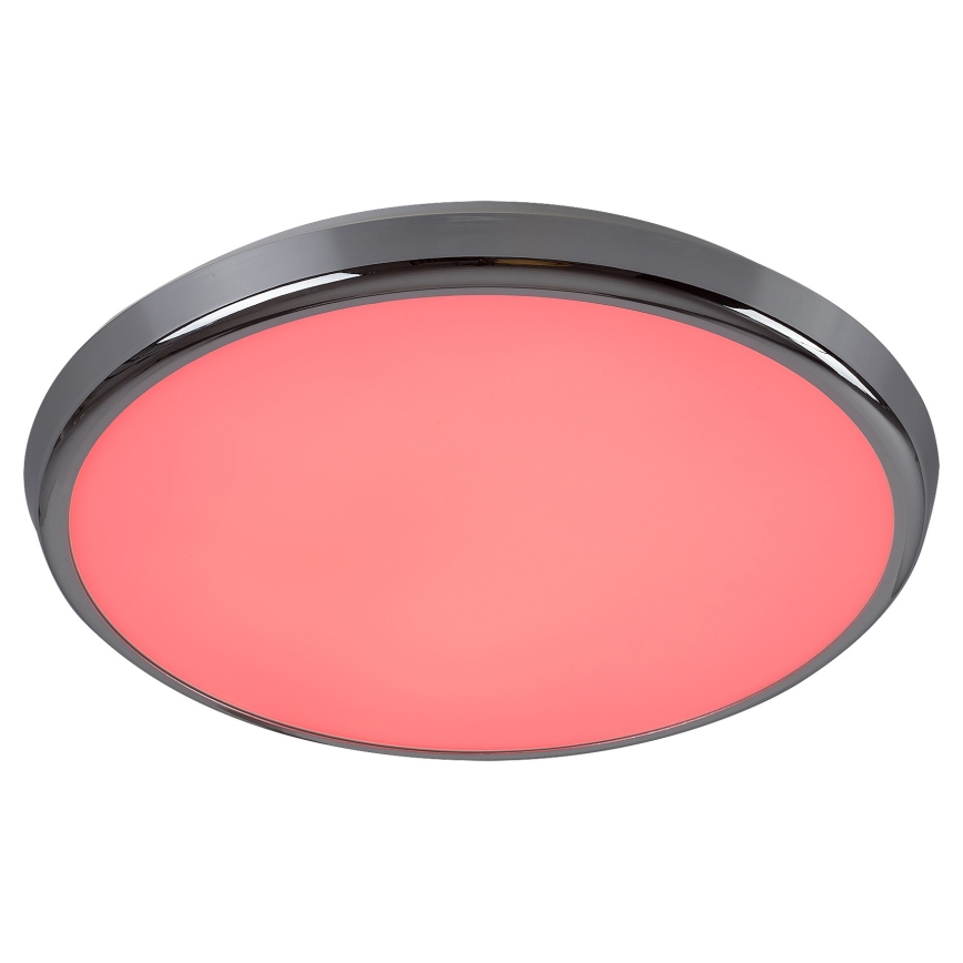 Rabalux - LED RGB Loftlampe til badeværelse LED/18W/230V diameter 30 cm 3000-6500K IP44 + fjernbetjening