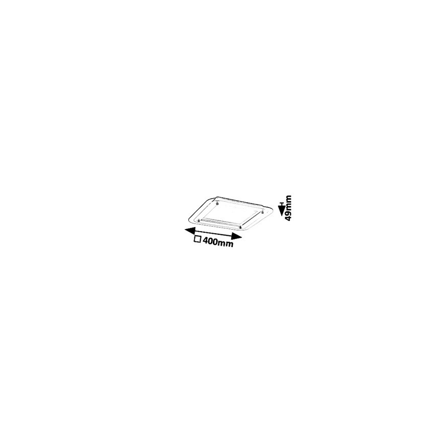 LED loftlampe LED/18W/230V