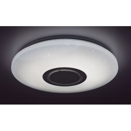 Rabalux - LED loftlampe m. højtaler dæmpbar LED/24W/230V + fjernbetjening Wi-Fi