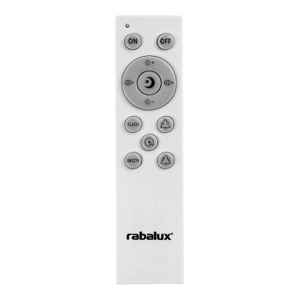 Rabalux - LED RGB dæmpbar loftlampe med højttaler LED/24W/230V Wi-Fi Tuya + fjernbetjening