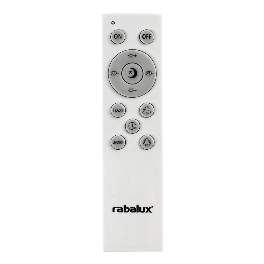 Rabalux - LED RGB dæmpbar loftlampe med højttaler LED/24W/230V Wi-Fi Tuya + fjernbetjening